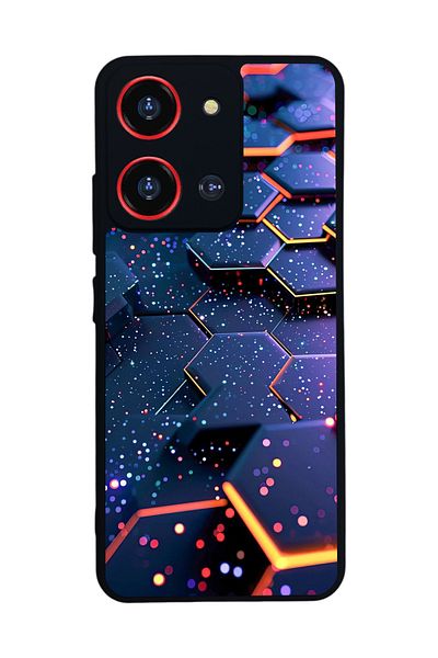 Reeder حافظة سوداء غير لامعة متوافقة مع S19 Max Pro S 108 MP - سيليكون ناعم، واقي، غطاء ممتص للصدمات