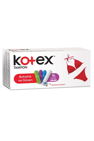 Kotex Bumper Super 16 Pads