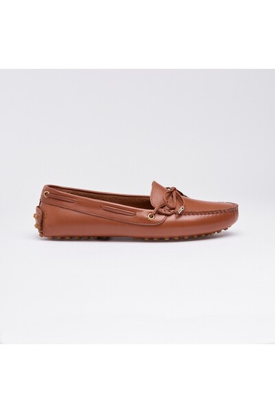 derinet Hakiki Deri Fiyonklu Kadın Babet