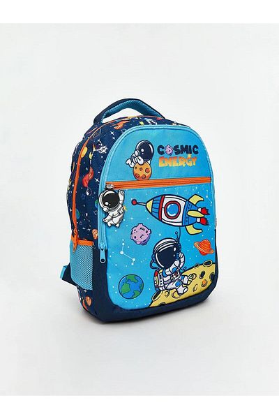 LC Waikiki LCW ACCESSORIES Space Printed Boy Backpack (W5)