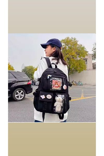 DENİKK Kawai Style Unisex School Bag