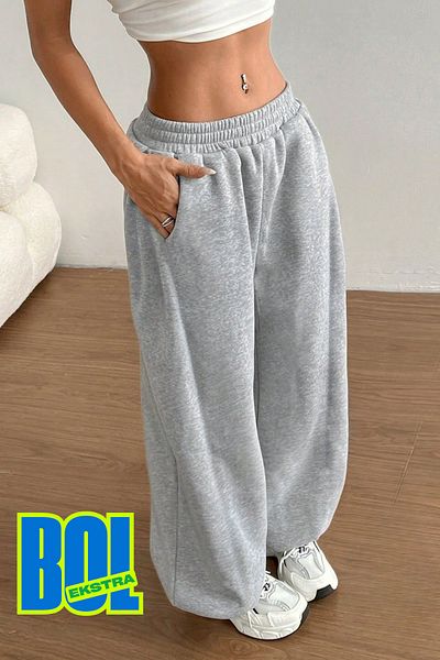 vladivosto Baggy Large Size Loose Fit Summer 2 Thread Women's Grimelange Leg Elastic Oversize Tracksuit Jogger