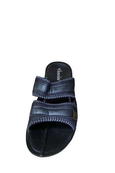POLEX Men's Flat Sole Knitwear Slippers