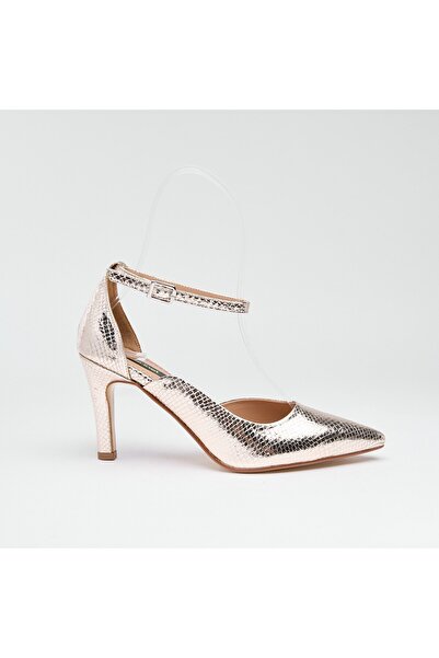 derinet Bilekten Bantlı Kadın Abiye Ayakkabı