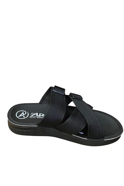 BY ARİS Men's Thick Sole Knitwear Slippers