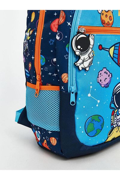 LC Waikiki LCW ACCESSORIES Space Printed Boy Backpack (W5)