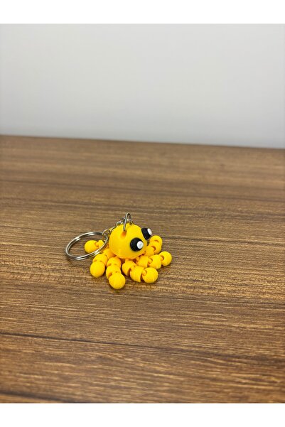 GENERAL Articulated Octopus Keychain