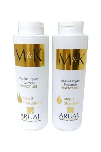 ARUAL Shampoo and Conditioner Set for Hair Treatment and Perfect Repair - 2 Pieces, 400ml