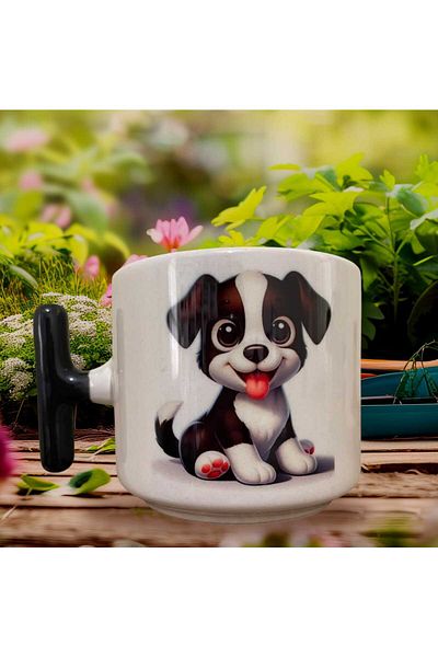 GameFruy Cute Dog Double Sided Printed Mug - Ceramic Tea, Coffee Gift Cup