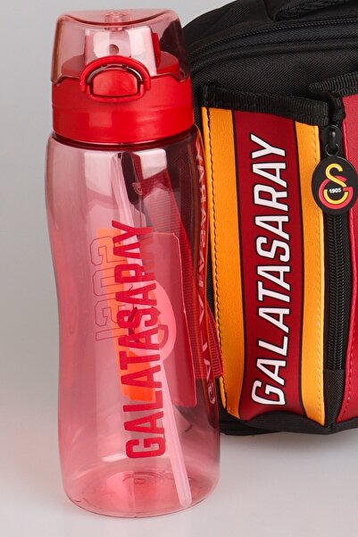 Galatasaray "Dekomus Pocket Notebook with Gift" New Season Licensed 3 Compartment Lunch Bag with Stick, 70