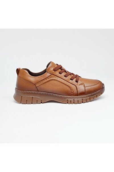 derinet Günlük Hakiki Deri Kadın Casual Ayakkabı