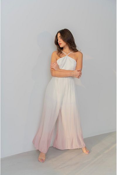 OMNIAH Luxury women's jumpsuit inspired by the Red Sea Treasures collection