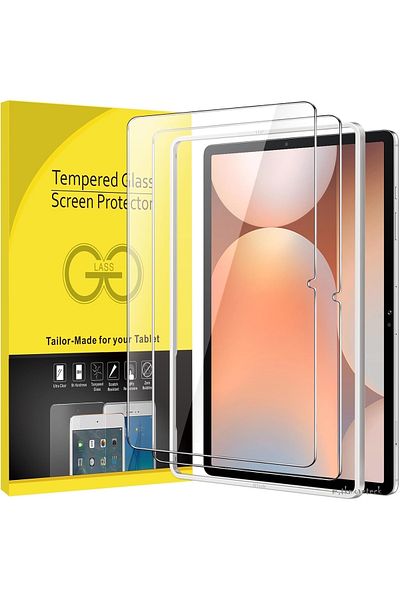 m.tk moveteck Samsung Galaxy Tab S9 Fe Plus12.4 Full Cover Tempered Screen Protector with Application Apparatus Shatterproof Glass