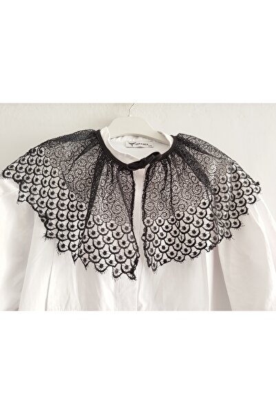 PL Siyah geniş yaka