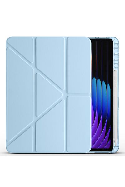 Apsuwa Xiaomi Pad 7 Case with Tri Folding Stand and Pen Compartment