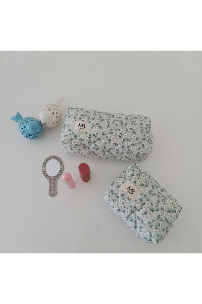 MB Water Green Makeup Bag Set