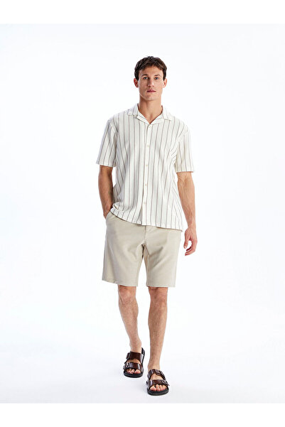 LC Waikiki Nevavm Standard Fit Men's Shorts with a Difference