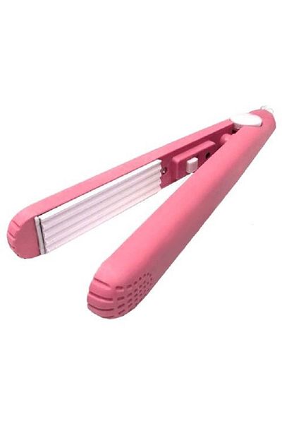 OEM Mini hair curling iron, ultra-thin design, easy to use, pink