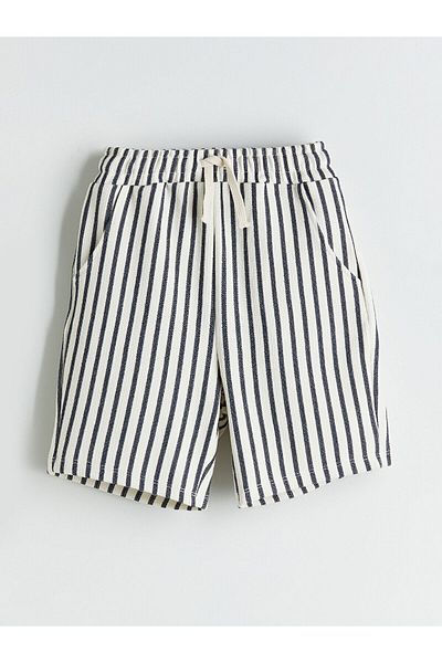 LC Waikiki Striped Boys' Shorts