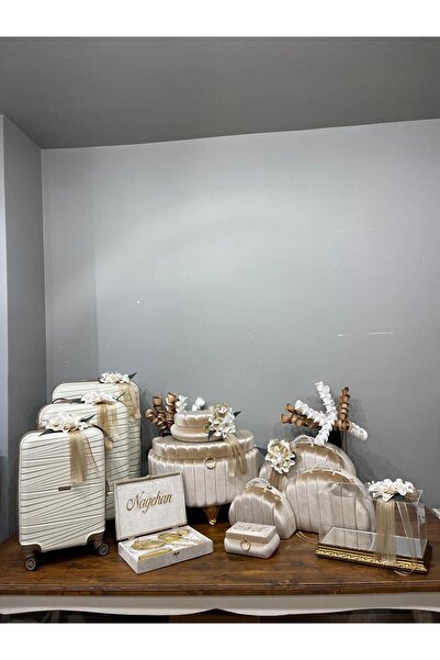 Benjamin Çeyiz Sandık Bavul Nişan Çeyiz Seti – Kişiye Özel Tasarım