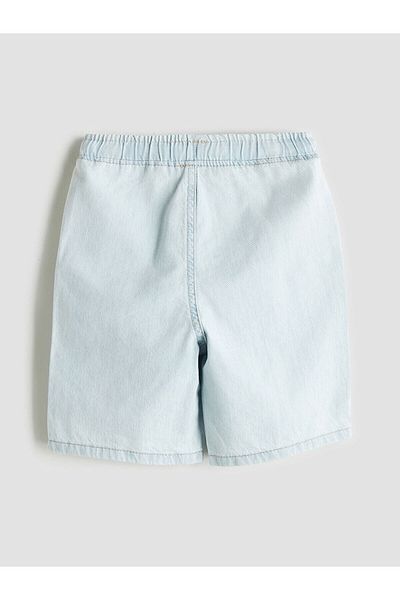 LC Waikiki Basic Pocketed Boy's Jean Shorts