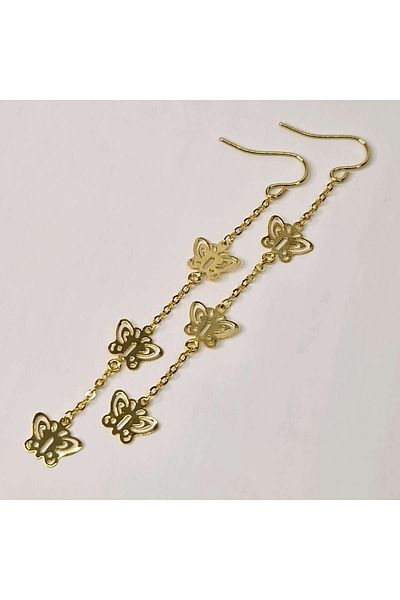 My Bijoux Cercei placati cu aur Lydia