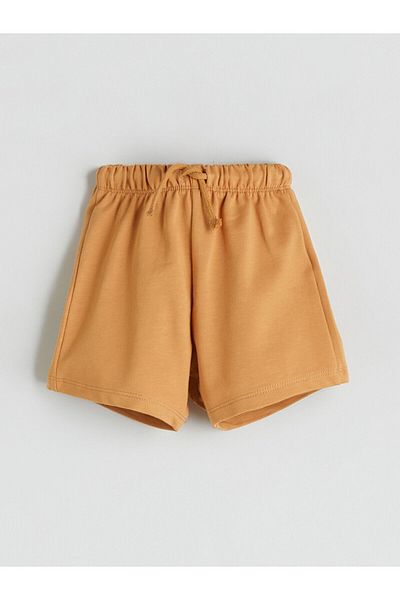 LC Waikiki Elastic Waist Baby Boy Shorts 2-Piece