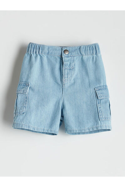 LC Waikiki Jeansshorts für Babys (Jungen) mit elastischer Taille