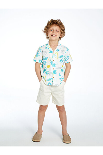 LC Waikiki Νέα σεζόν Ελαστική μέση για αγόρια Gabardine Sort - S5DF34Z1