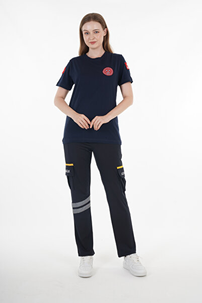 Ekg Medikal 112 Çağrı Merkezi Sıfır Yaka Penye T-shirt (Unisex)