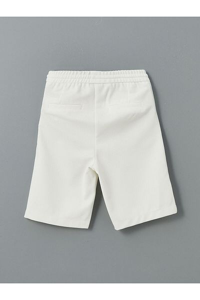 LC Waikiki Elastic Waist Textured Boy's Shorts
