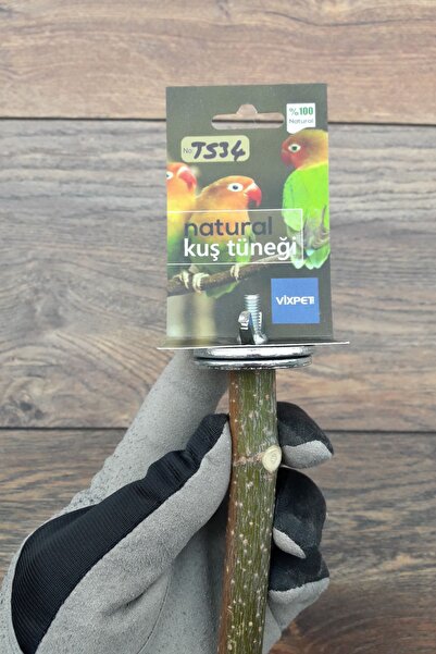 Vixpet Venty 37.5 cm Natural Parrot Tunic |   Branch Trench |   Budgie, Forpus, Sevda, Paradise, Kakariki - T534