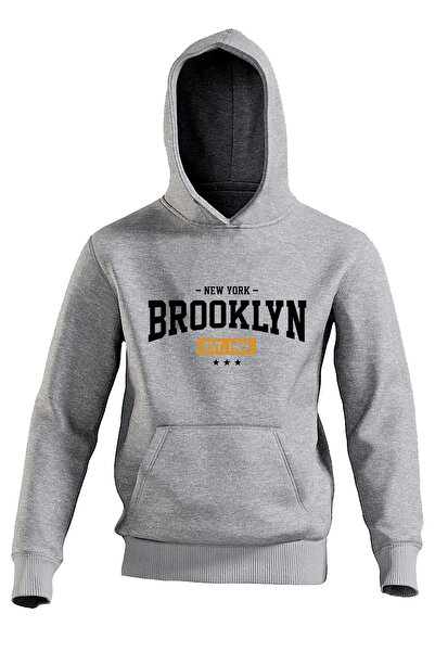 donamod Hanorac oversize cu glugă cu imprimeu unisex