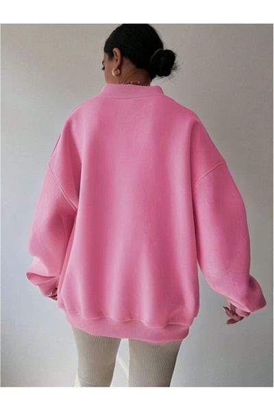 Hunors Sportswear & Company Women's Oversize V-Neck Sweatshirt