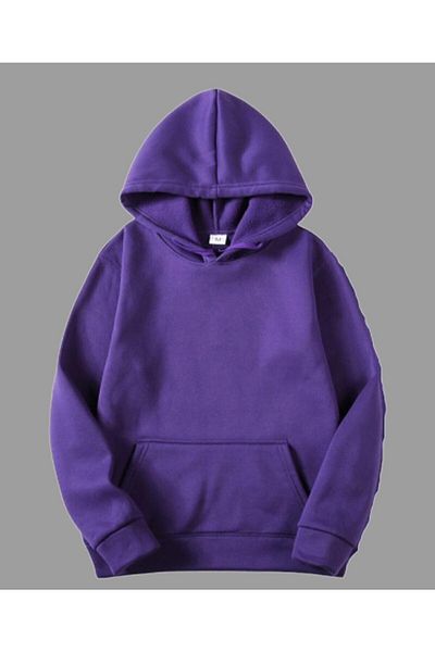 Hunors Sportswear & Company Unisex Plain Hooded Sweatshirt