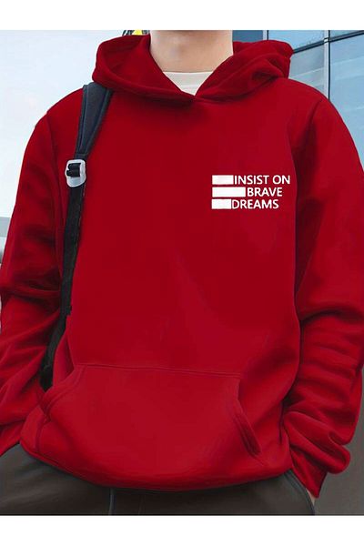 Hunors Sportswear & Company Dreams Printed Hooded Sweatshirt