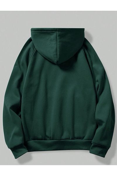 Hunors Sportswear & Company Men's WINTER SNOW printed hooded oversize sweatshirt
