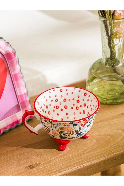 LC Waikiki Lcw Home Printed Porcelain Mug Cup 314 ml (W5)