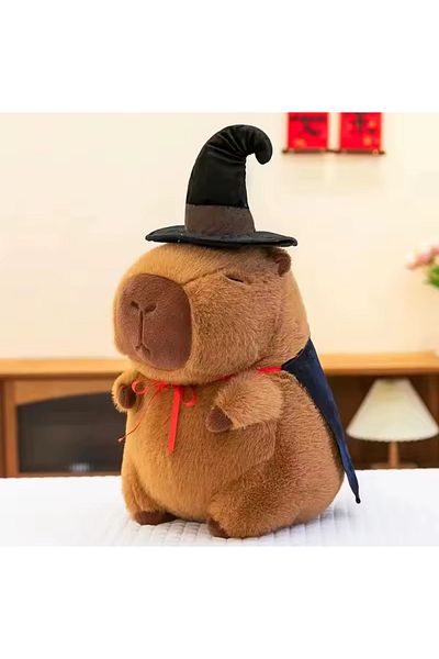 NB market Capybara Plush Toy Magician Costume Capybara Plush Toy 35cm