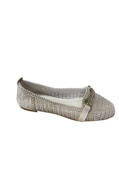 güven kundura Women's Knitwear Stone Ballerina