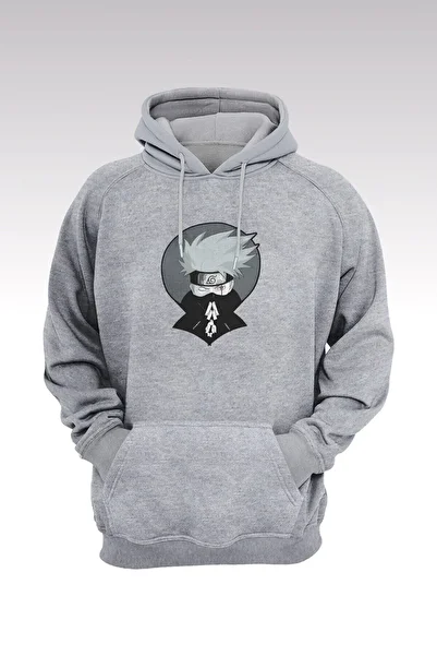 Hunors Sportswear & Company Blackjackclothing Male Naruto Anime Gray