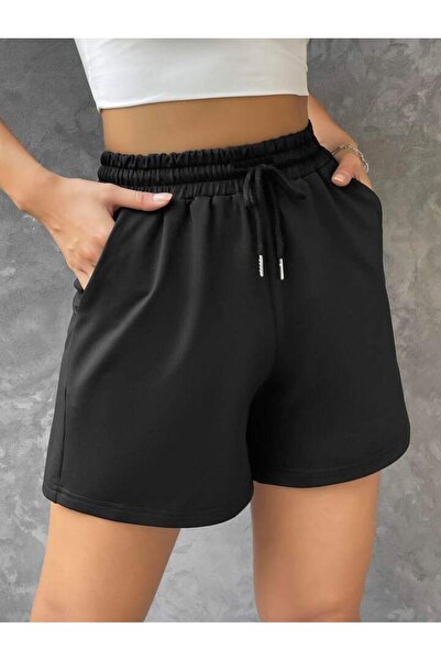 berfmoda ЧЕРЕН ЛЕТЕН ШОРТ С ДВЕ НИТКИ, КОЙТО НЕ ПРЕПЪРВА