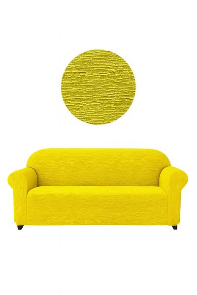 elgeyar Jacquard Sofa, Sofa, Sofa Bed Cover Rod Pattern Flexible Without Skirt For 3-seater Sofa