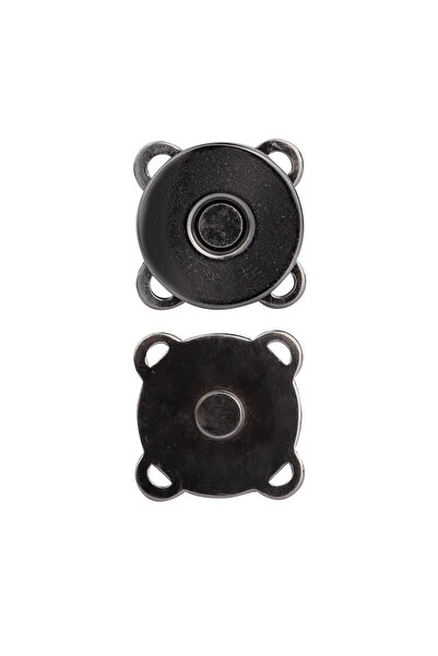 Aynalı Magnet cu prindere prin împingere Negru 100 bucăți 1 cutie