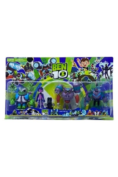MASHASHOP Set 4 Figurines, Ben 10, MASHASHOP, multicolor, 11 cm