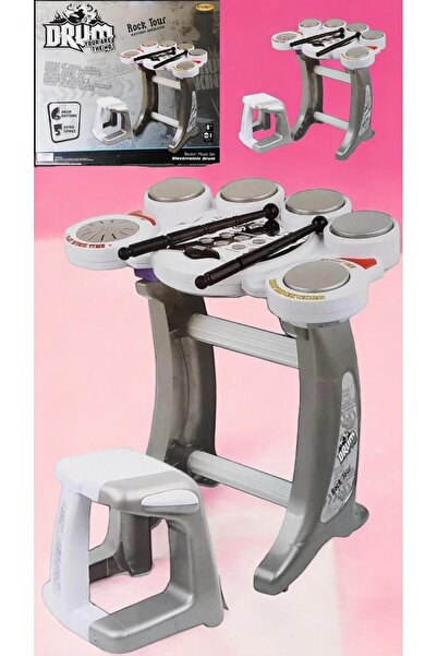 A-T AYZE-TRENDY OYUNCAK MÜZİK DRUM ROCK ELEKTRONİK BATERİ 50908