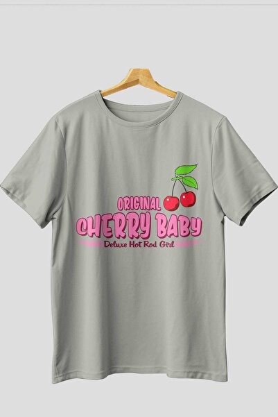 Ankhises تي شيرت كبير الحجم مطبوع من الأمام من Cherry Baby للرجال والنساء من ...