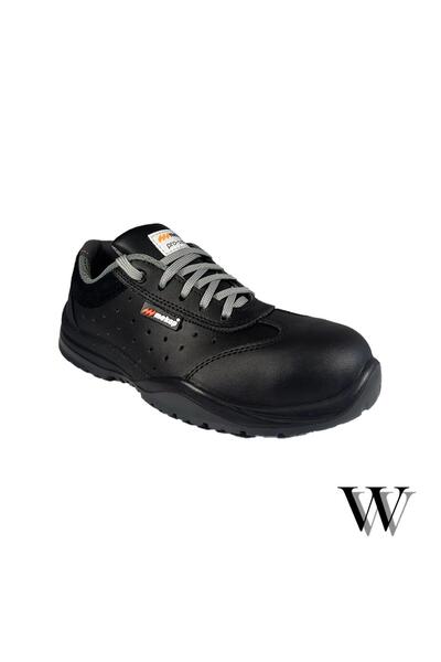 e&e Mekap Rmk-31 S1 Çelik Burun Terletmeyen Iş Ayakkabısı Yazlık Rahat %100 Deri Iş Güvenlik Ayakkabısı