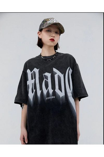 DENOKMODA Vintage Washed T-Shirt