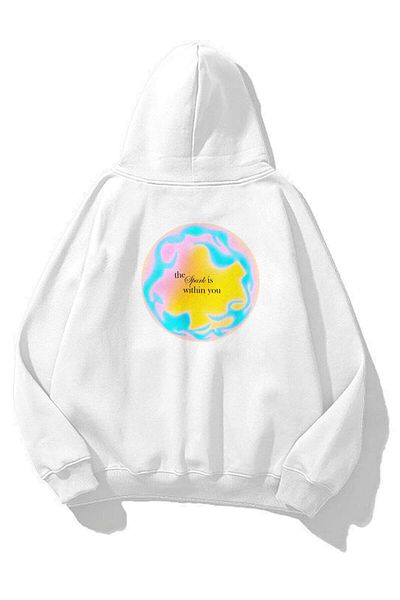 Hunors Sportswear & Company Hanorac unisex The Spark alb